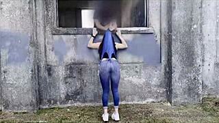 Girl Super Wedgie Compilation 6