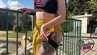 Sally and Jade, ravishing French MILFs with big tits, swallow cock in hot FFM threesome!