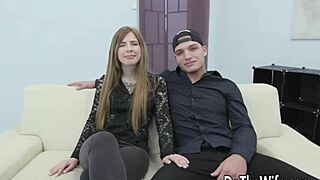 Beautiful Young Wife Jaclyn Jordan Takes Anal Fucking as Cuck Husband Watches?