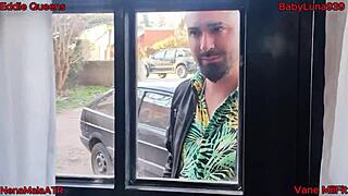 we tied him up and took turns using him for domination!