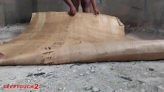 Fucking my bbw girlfriend outdoor with big tits bouncing and fat curves shaking during sex