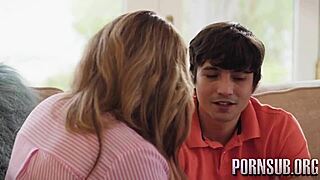 Specific Creampie Seduction with Blonde Latina MILF in Erotic Taboo Scene