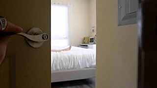 Pervymother - curious stepson spies on stepmom after hearing her loud moans