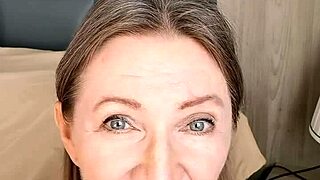 Subtle Tease Of Busty Stepmom's Homemade Blowjob With Futanari Twist And Two Cocks In Pov Action