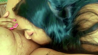 Amateur Threesome With Horny Bbw Stepmother And Stepsister Licking Pussy In Kitchen But Then Swinging Into Group Fucking For A Lucky Share