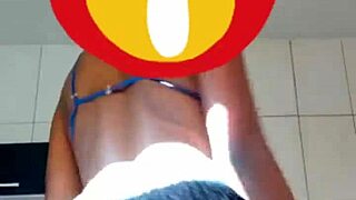 my young wife dancing some funky moves casually