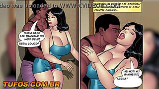 casada gets erotic with negão after churrasco in intriguing cuckold setup