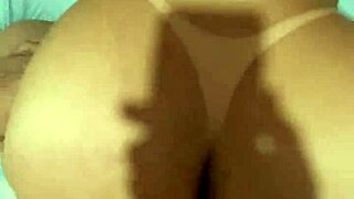 Amateur Big Ass Wife Gapes While Getting Fucked from Behind with Moans