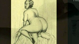 What makes these vintage erotic drawings so captivating and timeless
