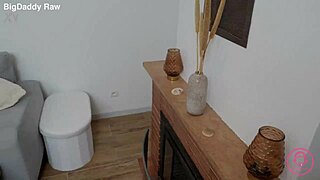 Whoa, after the game I got this slutty French milf Naëlle in lingerie for interracial BBC blowjob and doggystyle