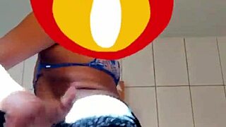 my young wife dancing some funky moves casually