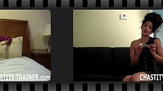 I own your cock and balls completely in this femdom handjob