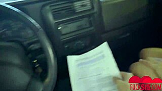 nicole rey gets bent over in car for pov doggystyle with blonde latina teen 18+