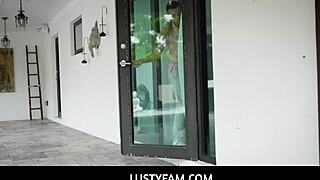 I'm so horny craving stepmom Kourtney Kai's naughty taboo blowjob and creampie fuck