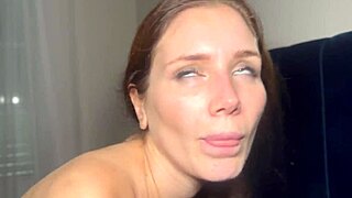 Muscular German Brunette Mary Rock Rides Big Black Cock! Cum in Mouth After Doggystyle Pound!