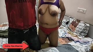 Surprising lockdown passion unfolds with Indian girlfriend in hotel room speaking clear Hindi