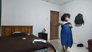 irresistible mature showcases charm and appeal in sexy skirt