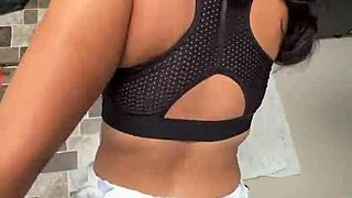 vecina puedes lavar mi ropa por favor te pagare with big ass latina dancing in jeans!