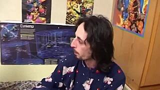 italian blonde milf caregiver with natural tits masturbates on the hospital ward