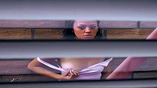 Britney Kane in Fishnets and Heels Takes Anal Assfucking with Gaping in Garden