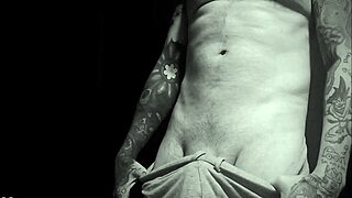 uhh, like, this bwc compilation with my muscular brunette body in bedroom, showing feet and tattoos solo... homemade european stuff, ya know?