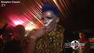 Intriguing Blonde Deepthroat Action at Sineplex Russian Squirting Party Scene