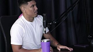 Curious brazilian crossdresser dominates in outdoor bisexual casting game