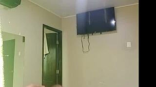 Jumping on lover's cock for rich orgasm play