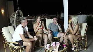 Blonde Milf Elo Cardone and Victor Mustang Dominate in Compilados with Bruna Carlos and Matheus Caetano in Part 2 Fetish Action