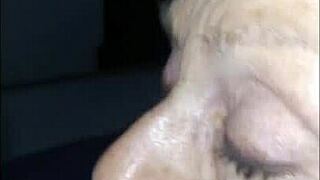 Pov hot tub fuck and cum swallow with sexy housewife Candi Annie