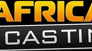 Real ebony babe's huge tits pop out of her tiny 18+ bikini at home audition with deepthroat doggystyle domination!