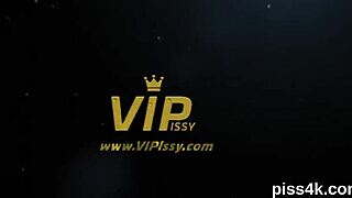 Innocent lesbian teen 18+ies dive into wild squirting fun. They get soaked with pee and splash wet twats in the garage.