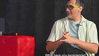 In the juan bustos show, lesbico between xiara dark and nahoo spirals out of control as fan fucks one girl outdoors