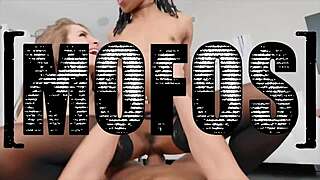 Nola Xica slurps Duncan Saints huge cock but cant fit it in her mouth. So she slides it in her pussy for riding and moaning.