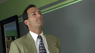 fucking slutty asian schoolgirl in heels with monster cock blowjob and hardcore assfucking action