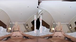 Oh wow, Naughty America gives you Riley Steele in the real porn star edition with deepthroat and titty fuck action 😏