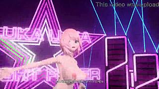 Megurine Luka Shows Big Tits And Ass In Night Fever Project Diva Nude Mod!