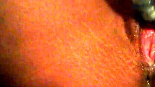 Big Booty Red Bone Teases With Wet Pussy