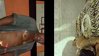 Estriper de s�o paulo chego na casa do ator bolt jones cansada da viagem pediu uma massagem n�o deu outra muita socada no �tero leite no cuzinho!