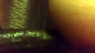 I feel so thrilled riding that big black cock monster in passionate style.