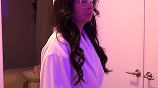 Sad guy gets wet pussy therapy from busty latina Cami Strella.