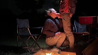 Curvy Fat Pussy Used Hard At Public Camping Site To Get Caught Fucking!