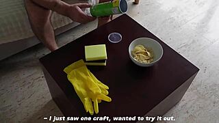 Young Stepmother Catches Stepson Making Vagina