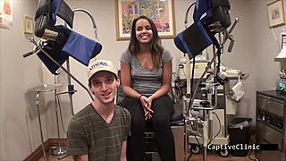 What can you do when you're poor in Peru with big tits nurse Sheila Daniels in latex gloves