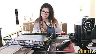 Clothed latina gets spunk soaked by big cock in hardcore doggystyle action