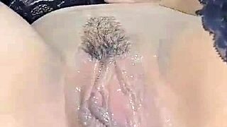 Watch this busty blonde squirt multiple times with toy?