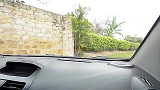 a pair of colombian latinas with big asses and tits lure gym clients into rough threesome sex with milk lactating and monster cock double blowjob