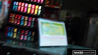 Curly Latina College Girl Sucks Big Black Cock Outdoors in Florida