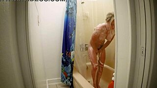 Kristi Love Blonde Skinny Big Tits Wet Shower Solo