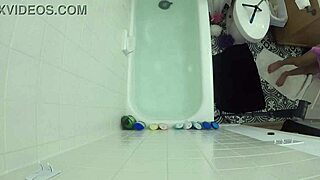 candy cruise gives intense pov blowjob in bathtub with choking gagging deepthroat on big cock